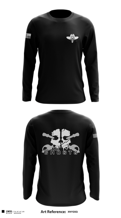 GHOSTS 5648482 Long Sleeve Performance Shirt - 1