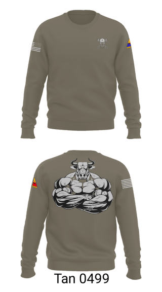 Crew Neck Sweatshirt, , Army, Teamtime, Team time, sublimation, custom sports apparel, team uniforms, spirit wear, spiritwear, sports uniforms, custom shirts, team store, custom team store, fundraiser sports, apparel fundraiser