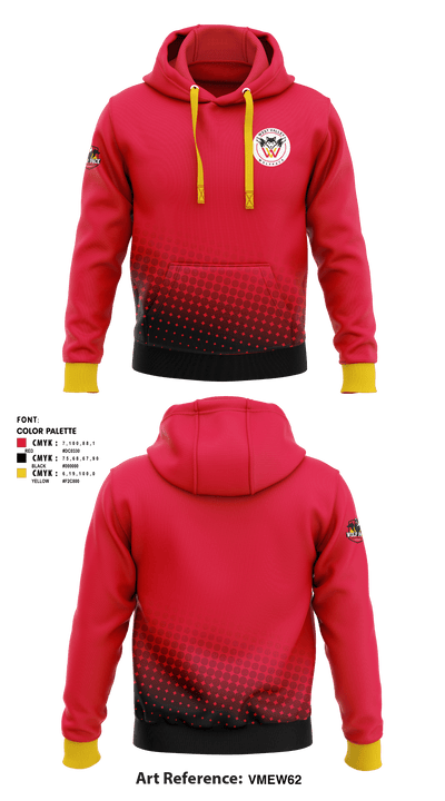 West Valley High School Volleyball 22767979 Hoodie - 1