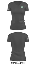 Brenham High School Golf 37169918 Women's Short Sleeve V-neck Shirt - 19