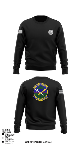 Crew Neck Sweatshirt, , Air Force, Teamtime, Team time, sublimation, custom sports apparel, team uniforms, spirit wear, spiritwear, sports uniforms, custom shirts, team store, custom team store, fundraiser sports, apparel fundraiser