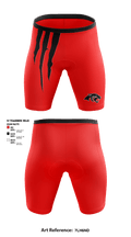 Cabot High School Wrestling 60443284 Men's Compression Shorts - 1