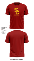 University Of Southern California Diving 38780209 Short Sleeve Performance Shirt - 9