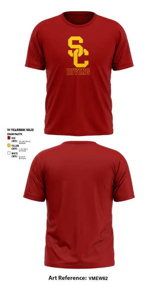 Short Sleeve Performance Shirt, University Of Southern California Diving, Spirit Store, Teamtime, Team time, sublimation, custom sports apparel, team uniforms, spirit wear, spiritwear, sports uniforms, custom shirts, team store, custom team store, fundraiser sports, apparel fundraiser