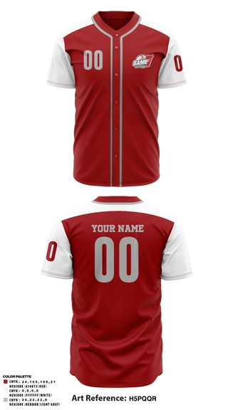 Full Button Baseball Jersey, Game 7 Baseball, Baseball, Teamtime, Team time, sublimation, custom sports apparel, team uniforms, spirit wear, spiritwear, sports uniforms, custom shirts, team store, custom team store, fundraiser sports, apparel fundraiser