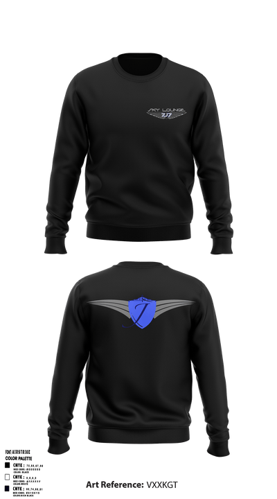 7J7 Sky lounge 57522005 Crew Neck Sweatshirt - 1