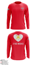 2-502IN Medical Platoon 90993317 Long Sleeve Performance Shirt - 2