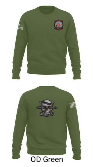 Crew Neck Sweatshirt, , Marines, Teamtime, Team time, sublimation, custom sports apparel, team uniforms, spirit wear, spiritwear, sports uniforms, custom shirts, team store, custom team store, fundraiser sports, apparel fundraiser