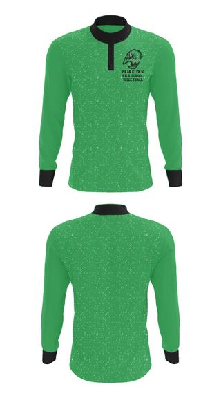 Quarter Zip Jacket, Prairie View High School Volleyball, Women's Volleyball, Teamtime, Team time, sublimation, custom sports apparel, team uniforms, spirit wear, spiritwear, sports uniforms, custom shirts, team store, custom team store, fundraiser sports, apparel fundraiser