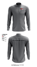 Allentown High School Cross Country 36691106 Quarter Zip Jacket - 4