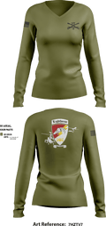 3-17 ACS 70339426 Women's Long Sleeve V-neck Shirt - 18