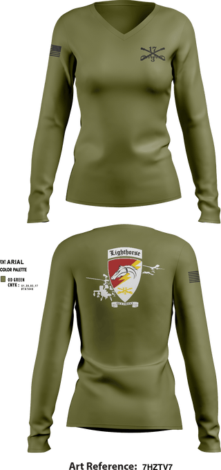 Women's Long Sleeve Vneck Shirt, 3-17 ACS, , Teamtime, Team time, sublimation, custom sports apparel, team uniforms, spirit wear, spiritwear, sports uniforms, custom shirts, team store, custom team store, fundraiser sports, apparel fundraiser