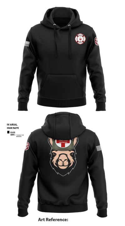 Alpha Company, WBAMC 94187438 Hoodie - 10