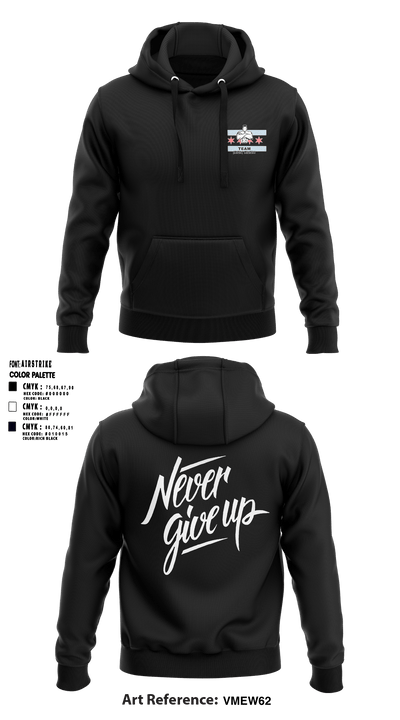 Team Iron RushTeam Iron Rush 33332368 Hoodie - 1