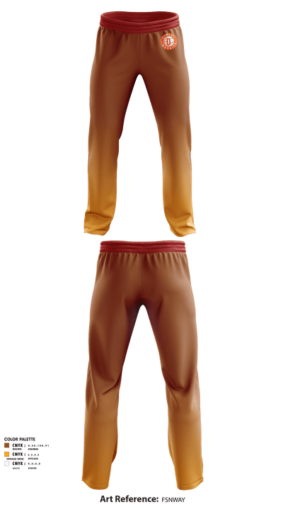 Dumont High School Basketball 96700757 Sweatpants - 1