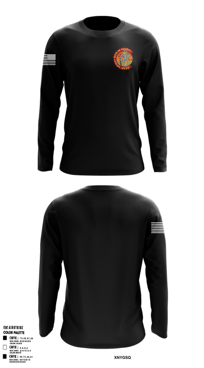 D Co. 4-4 AB 45635746 Long Sleeve Performance Shirt - 1