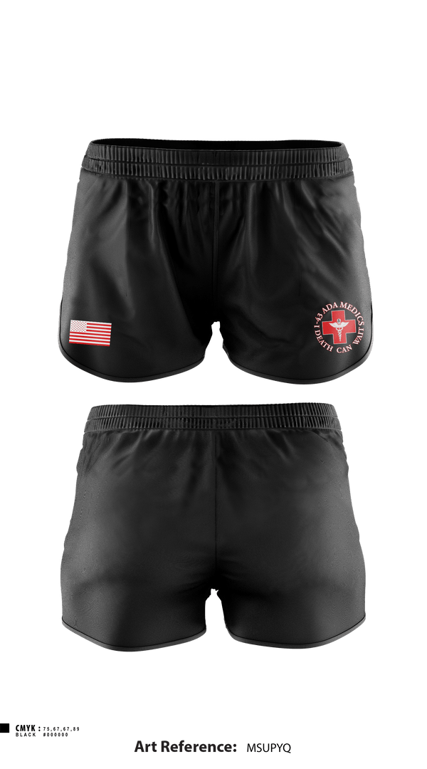 Ranger Panties, Medics, 1-43 ADA, Army, Teamtime, Team time, sublimation, custom sports apparel, team uniforms, spirit wear, spiritwear, sports uniforms, custom shirts, team store, custom team store, fundraiser sports, apparel fundraiser