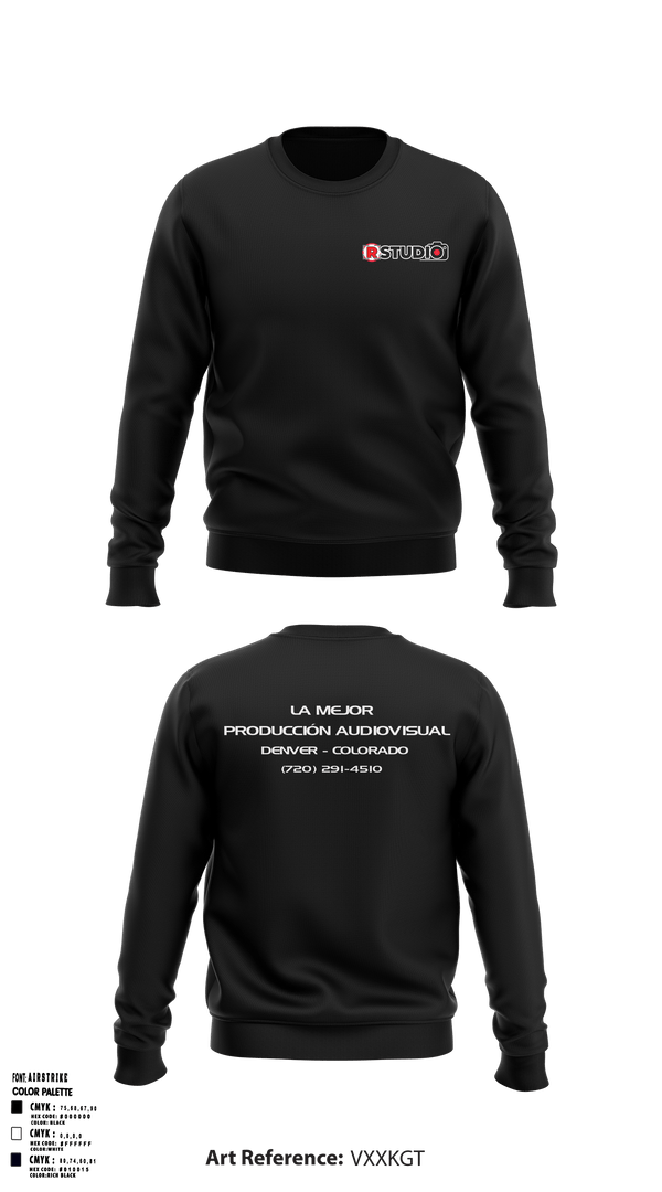 Crew Neck Sweatshirt, RSTUDIO, , Teamtime, Team time, sublimation, custom sports apparel, team uniforms, spirit wear, spiritwear, sports uniforms, custom shirts, team store, custom team store, fundraiser sports, apparel fundraiser