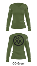 137 SOLRS 81582262 Women's Long Sleeve V-neck Shirt - 39