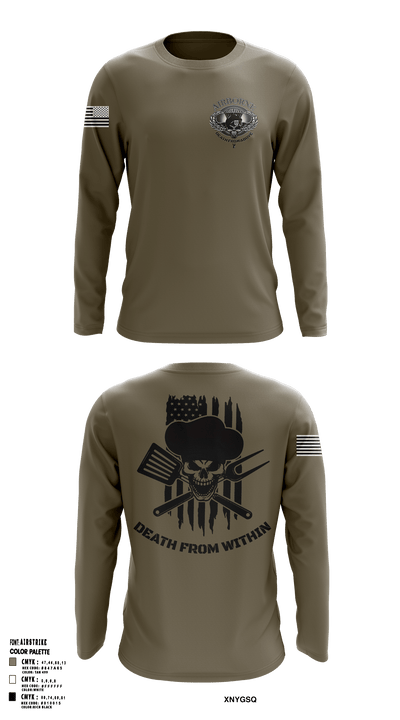 FSC 1-19th SFG(A) 54846303 Long Sleeve Performance Shirt - 57