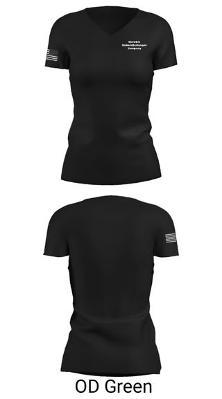 Women's Short Sleeve Vneck Shirt, , Army, Teamtime, Team time, sublimation, custom sports apparel, team uniforms, spirit wear, spiritwear, sports uniforms, custom shirts, team store, custom team store, fundraiser sports, apparel fundraiser