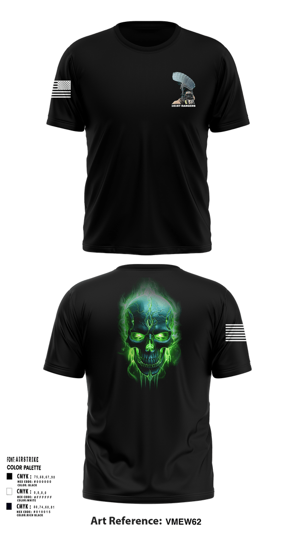 Short Sleeve Performance Shirt, 101st Rangers, Army, Teamtime, Team time, sublimation, custom sports apparel, team uniforms, spirit wear, spiritwear, sports uniforms, custom shirts, team store, custom team store, fundraiser sports, apparel fundraiser