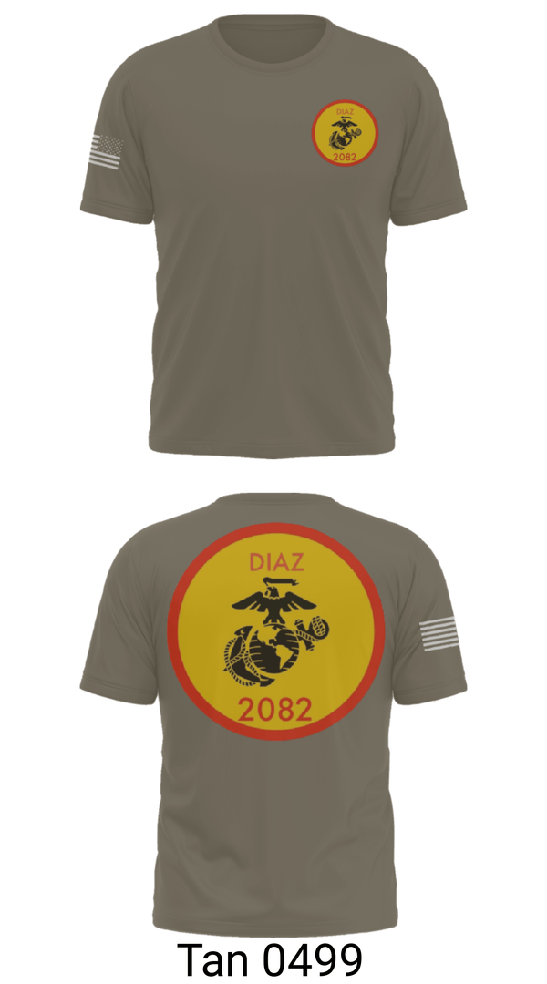 Short Sleeve Performance Shirt, , Marines, Teamtime, Team time, sublimation, custom sports apparel, team uniforms, spirit wear, spiritwear, sports uniforms, custom shirts, team store, custom team store, fundraiser sports, apparel fundraiser