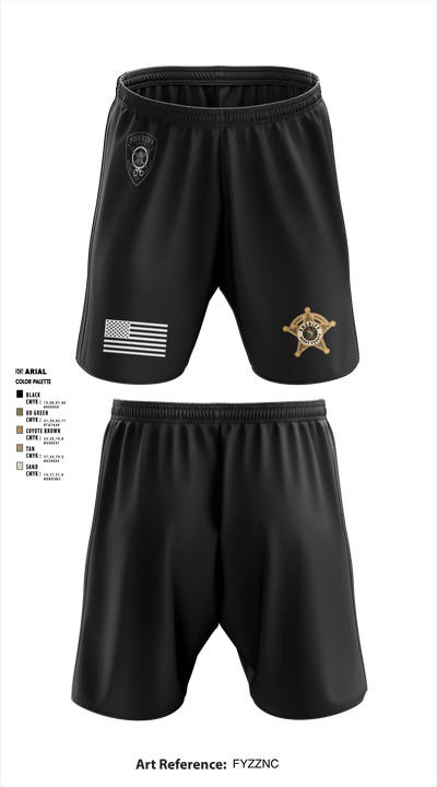 Henry County S.E.R.T. 87395571 Athletic Shorts With Pockets - 1