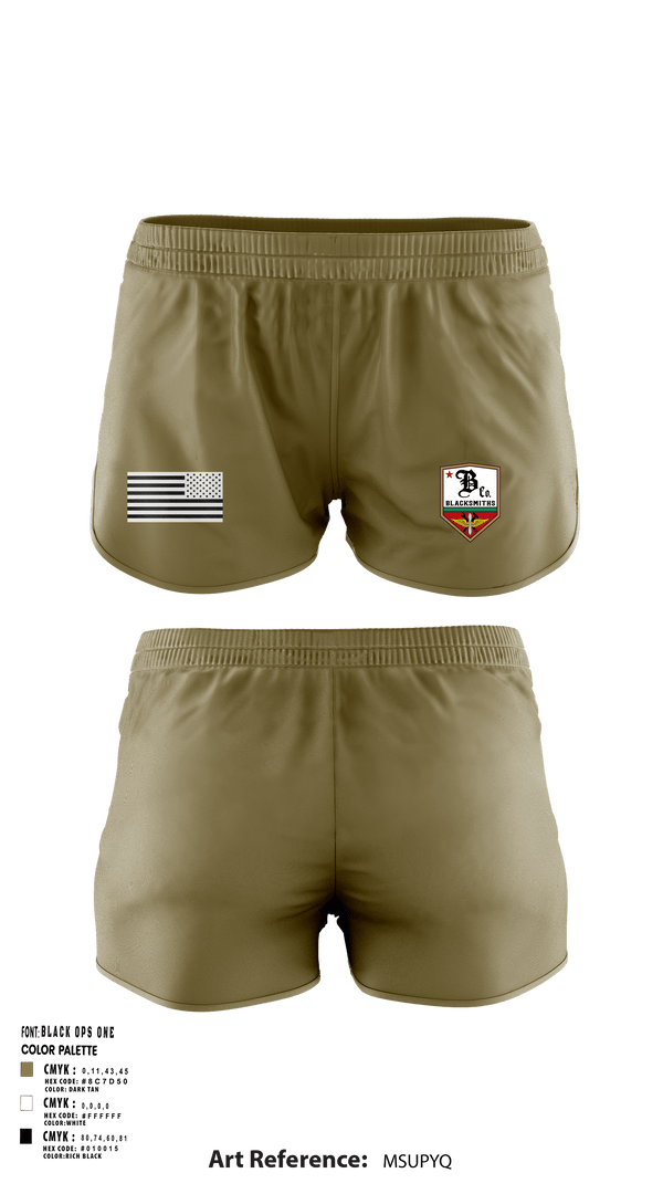 Ranger Panties, Blacksmiths, National Guard, Teamtime, Team time, sublimation, custom sports apparel, team uniforms, spirit wear, spiritwear, sports uniforms, custom shirts, team store, custom team store, fundraiser sports, apparel fundraiser