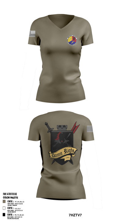 29 IS 76207032 Women's Short Sleeve V-neck Shirt - 1