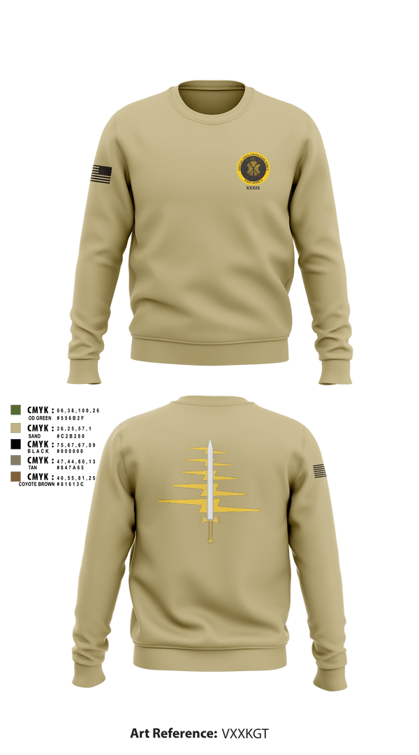 Crew Neck Sweatshirt, , Army, Teamtime, Team time, sublimation, custom sports apparel, team uniforms, spirit wear, spiritwear, sports uniforms, custom shirts, team store, custom team store, fundraiser sports, apparel fundraiser