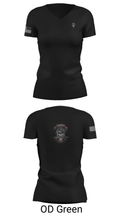Rangers 76653179 Women's Short Sleeve V-neck Shirt - 22