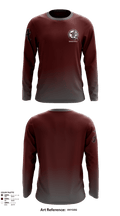 Amherst County High School Basketball 74121298 Long Sleeve Performance Shirt - 1
