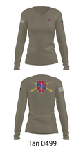 3RD SFAB 57965027 Women's Long Sleeve V-neck Shirt - 40