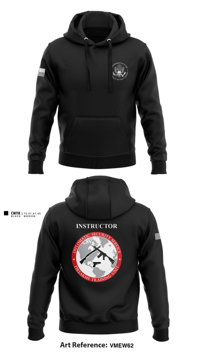 Firearms Training Unit 93026000 Hoodie - 1