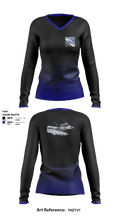CSUDN- California Sea Urchin Divers NetworkCSUDN- California Sea Urchin Divers Network 32155378 Women's Long Sleeve V-neck Shirt - 1