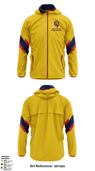Windbreaker, TNT Thunder Baseball, Baseball, Teamtime, Team time, sublimation, custom sports apparel, team uniforms, spirit wear, spiritwear, sports uniforms, custom shirts, team store, custom team store, fundraiser sports, apparel fundraiser
