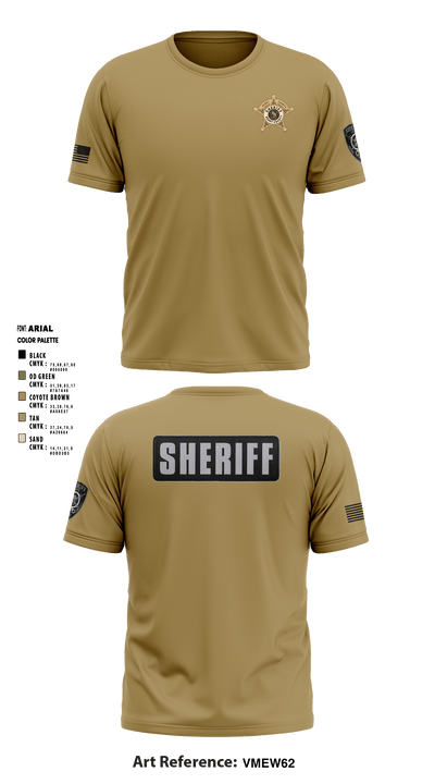 Henry County S.E.R.T. 87395571 Short Sleeve Performance Shirt - 3