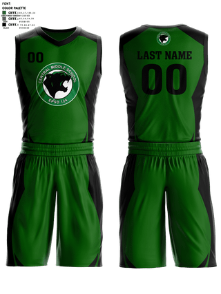 Basketball Uniform, CMS Basketball, Men's Basketball, Teamtime, Team time, sublimation, custom sports apparel, team uniforms, spirit wear, spiritwear, sports uniforms, custom shirts, team store, custom team store, fundraiser sports, apparel fundraiser