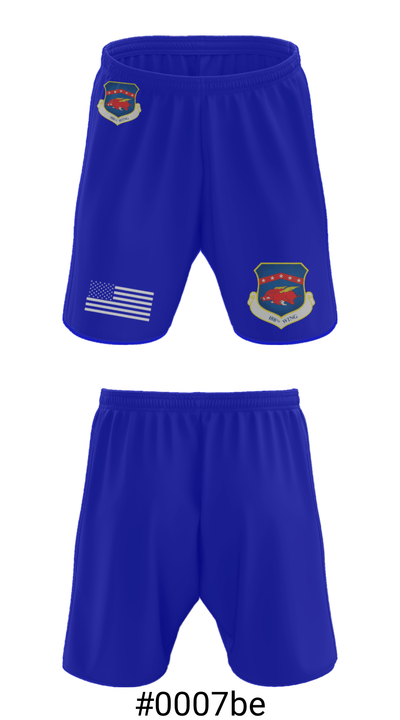 188th wing air national guard 12455702 Athletic Shorts With Pockets - 25