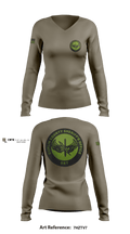 Duplin County Special Response Team 55157030 Women's Long Sleeve V-neck Shirt - 2