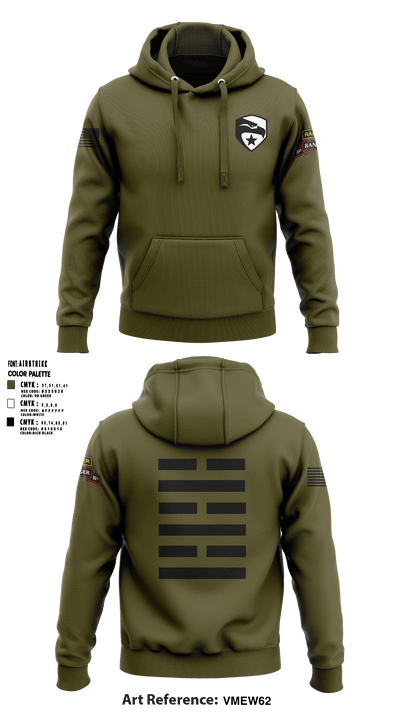 3rd Bn 75th Ranger Regiment 46355204 Hoodie - 2