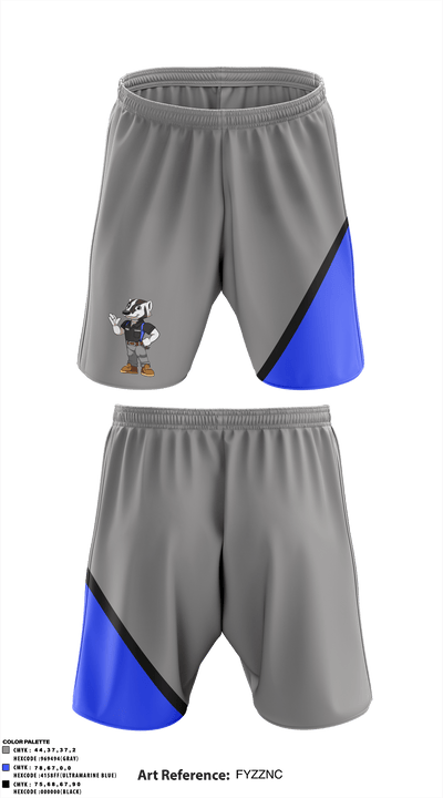 Badgerland Irrigation and Lighting Service 64903561 Athletic Shorts With Pockets - 1