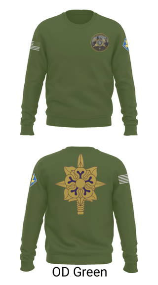 Crew Neck Sweatshirt, , Army, Teamtime, Team time, sublimation, custom sports apparel, team uniforms, spirit wear, spiritwear, sports uniforms, custom shirts, team store, custom team store, fundraiser sports, apparel fundraiser