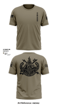 Company D (MI) 227 BEB, HIARNG 54401127 Short Sleeve Performance Shirt - 6