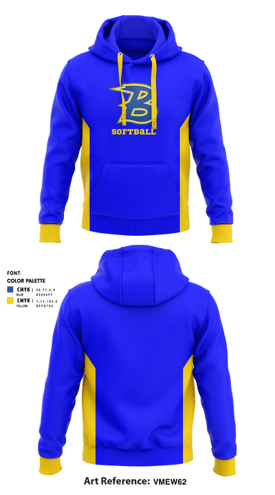 Bonduel Youth Softball League 22083727 Hoodie - 2