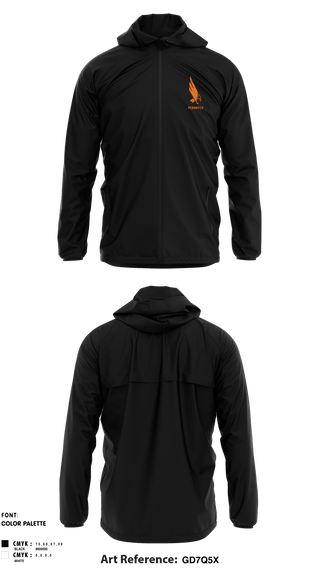 Windbreaker, Mcdonogh School Golf, Golf, Teamtime, Team time, sublimation, custom sports apparel, team uniforms, spirit wear, spiritwear, sports uniforms, custom shirts, team store, custom team store, fundraiser sports, apparel fundraiser