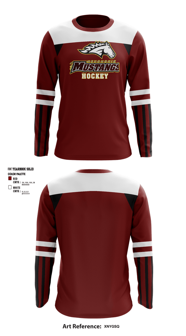 Long Sleeve Performance Shirt, Menomonie High School Ice hockey, Ice Hockey, Teamtime, Team time, sublimation, custom sports apparel, team uniforms, spirit wear, spiritwear, sports uniforms, custom shirts, team store, custom team store, fundraiser sports, apparel fundraiser