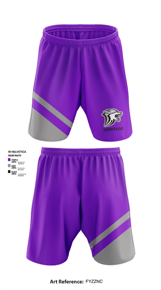 Athletic Shorts With Pockets, Heritage High School, Spirit Store, Teamtime, Team time, sublimation, custom sports apparel, team uniforms, spirit wear, spiritwear, sports uniforms, custom shirts, team store, custom team store, fundraiser sports, apparel fundraiser