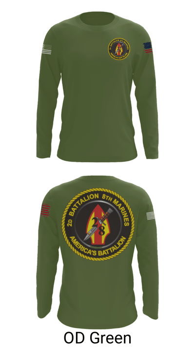 2/8 14118320 Long Sleeve Performance Shirt - 16